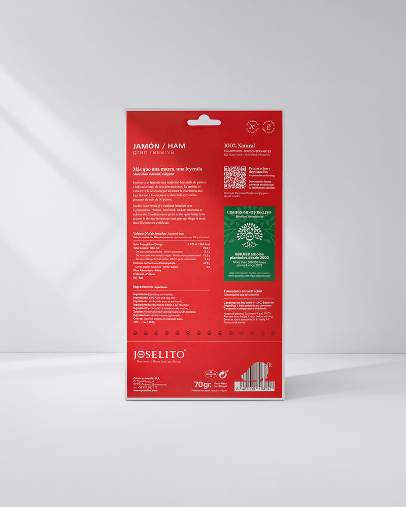 Joselito Gran Reserva Ham Sliced