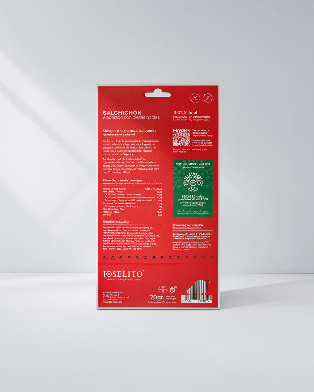 Salpicão Joselito Fatiado